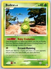 Budew Diamond and Pearl 43/130 MP-LP Pokémon Card on eBay
