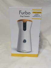 Furbo White Yellow 2 Way Audio Night Vision Full HD Video 360° Dog Camera