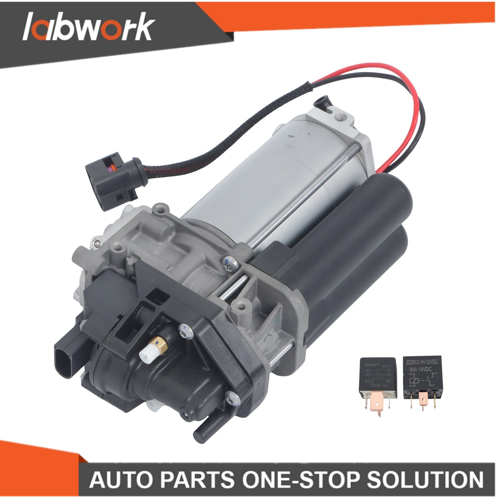 Labwork Air Suspension Compressor Pump 16-21 For Audi Q7 Q8 4M Bentley Bentayga