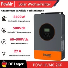 PowMr 6200W 48V Solar Hybrid Wechselrichter M...