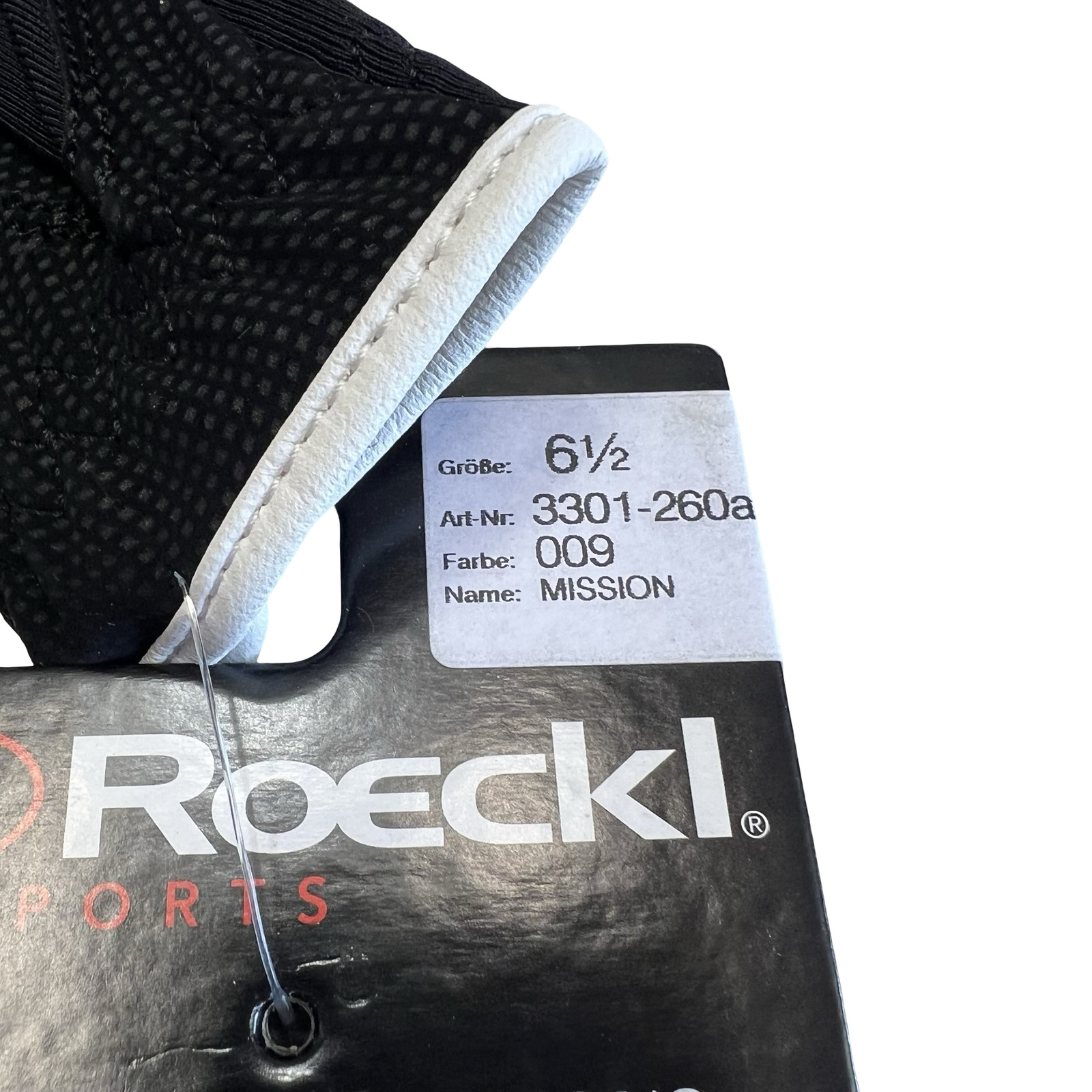 Roeckl Sports Mission Gloves 6.5 Silicone Grip Equestrian Riding Horseback Ridin