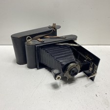 Vintage Kodak No. 3A Folding Autographic Brownie Camera with Case