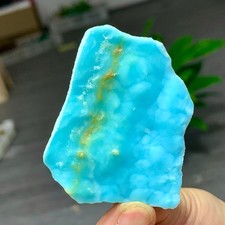 51G Natural larimar/hemimorphite Gorgeous rough raw Crystal Mineral Specimen