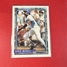 Topps 1992 #780 Eddie Murray Los Angeles Dodgers Base Set Baseball Card