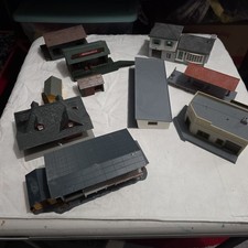 Ho Scale Train Buildings Lot