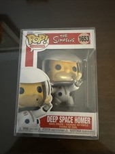 Funko Pop! Paquete de figuras de vinilo Deep Space Homer #1653 con protector pop