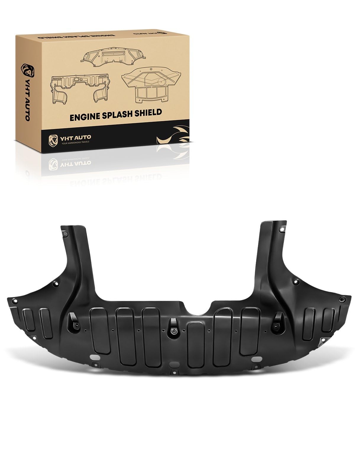 Front Lower Side Engine Splash Shield for Hyundai Accent 2020-2022
