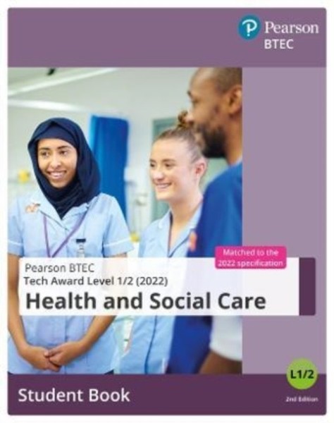 Btec Tech Award 2022 Health And Social Care Student Book - Paperback - G245Z-image
