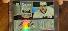 2013-14 Panini Select “Select Stars Prime” Beau Bennett 1/1, Patch Reebok , Auto