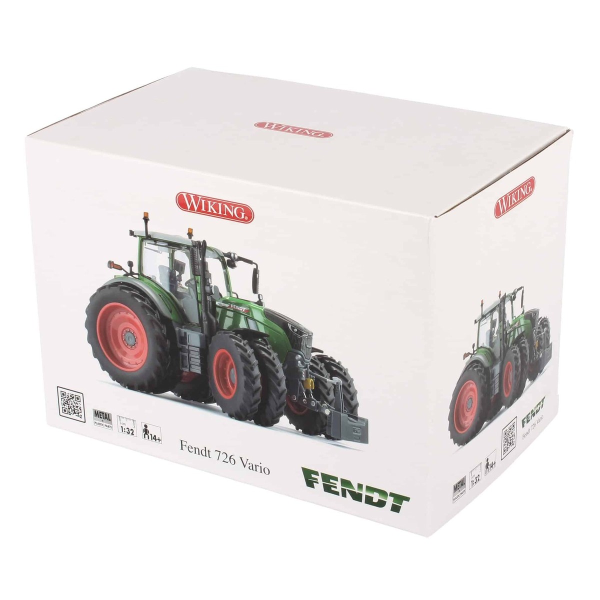 WIKING - Tracteur FENDT 726 Vario Avec Roues Jumelées - 1/32 - Neuf