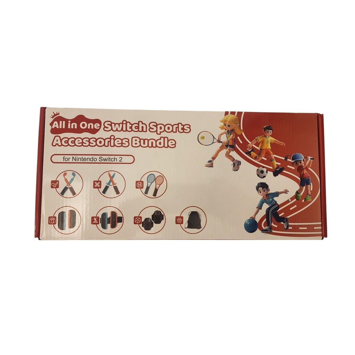 Nintendo Switch Sports 13‑in‑1 Accessories Bundle – NEW Sealed | eBay