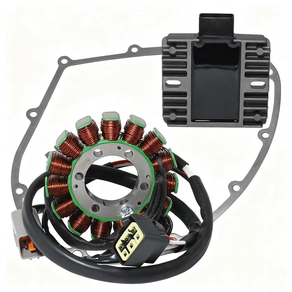 Stator&Voltage Regulator+Gasket for Kawasaki VN900 Vulcan 900 Classic LT 06-2023 - Imagem 2 de 4