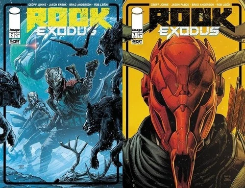 Rook Exodus #7 Cover A B Jason Fabok & Brad Anderson Variant Set