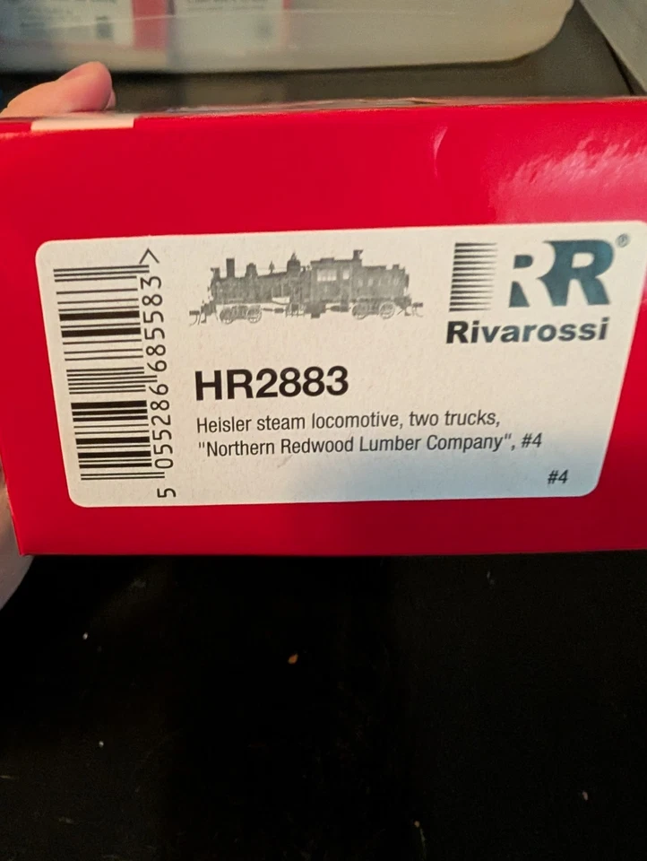 Rivarossi Heisler Steam Locomotive, Two Trucks Northern Redwood Lumber CompanyHO - Image 2 of 2