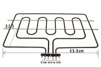 Genuine Smeg Top Oven Grill Element  A1C.1 A1CA.1 CS19 CS19/1 CS19/A CS19/B