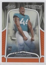 2022 Panini Absolute Introductions Spectrum Orange 73/75 Travon Walker 0tk0