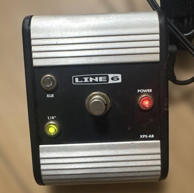 Line 6 XPS-AB Variax Footswitch Pedal Switch good condition free shpping  
