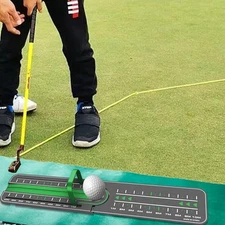 Golf Precision Distance Putting Drill Golf Putting Training Aid Putter Practice