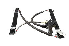 10-15 Jaguar XJ XJL Rear Left Driver Side Door Window Ragulator W/ Motor OEM