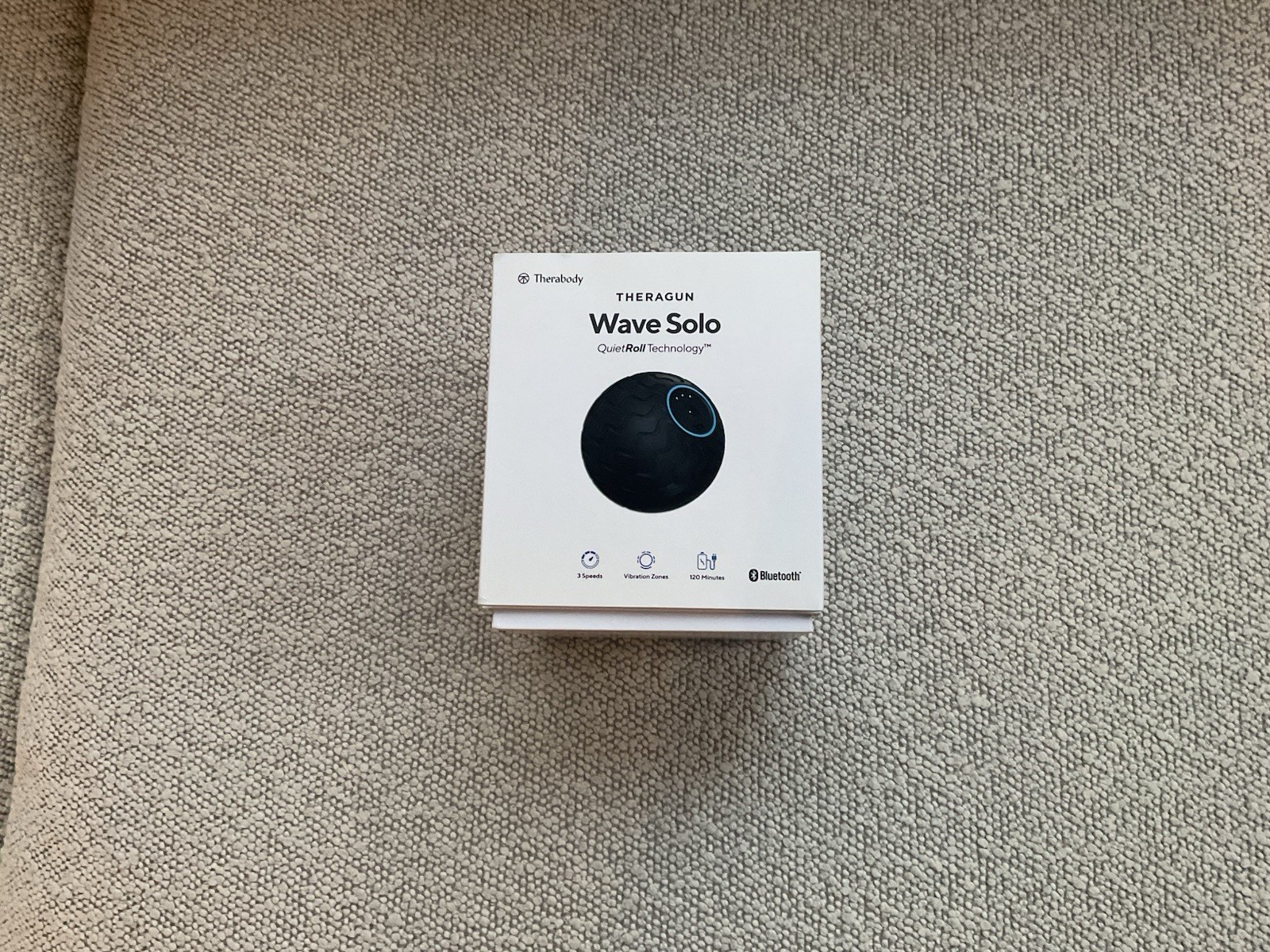 Theragun Wave Solo Massager Ball QuietRoll Technology