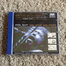 Say What You Mean - Music CD - GUY,PHIL -  2000-02-08 - Jsp Records - Very Good 