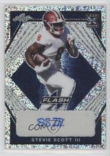 2021 Leaf Flash Navy Blue 75/75 Stevie Scott III #BA-SS3 Auto nd3