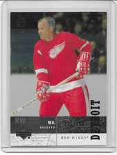 2002-03 UD Superstars Spokesman Black Gordie Howe 