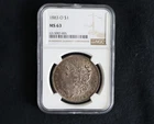 New Listing1883-O Morgan Silver Dollar NGC MS 63. Toning. Free Shipping
