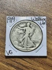 1919 P Walking Liberty Silver Half Dollar Nice VG Very Good Coin (Raw15834)