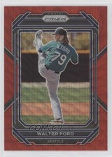 2023 Panini Prizm Ruby Wave Prizm Walter Ford #21 0jm6