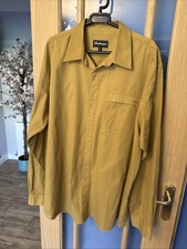 Rohan Men’s Signal Shirt Long Sleeve Mustard Fit Chest 44-46 XL