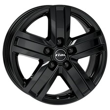 1x RIAL TRANSPORTER 5-LOCH diamantschwarz 6.0Jx15 5x130 ET68