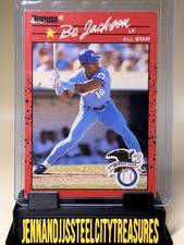 1990 Rare Donruss Bo Jackson 650 Double Error No Dot Inc No Tm Logo Royals 1990 Rare Donruss Bo Jackson 650 Double Error No Dot Inc No Tm Logo Royals