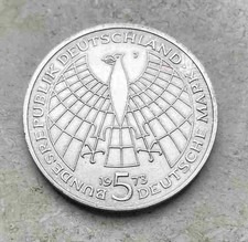 (12) 5 Deutsche Mark 1973 J Bundesrepublik Deutschland 625/1000 Silber