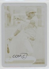 2012 Topps Pro Debut Printing Plate Yellow 1/1 Mason Williams #42 4m3