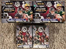 2024 PANINI MOSAIC FOOTBALL Factory Sealed MEGA & BLASTER BOX Lot NIX? MAYE?