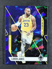 2023-24 Panini Phoenix LEBRON JAMES Blue Ice Fade To Black Los Angeles Lakers #3