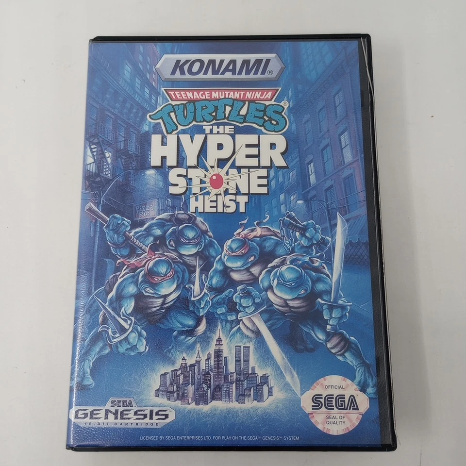 TMNT The Hyper Stone Heist (Sega Genesis) ЧЕХОЛ И ПЛАКАТ ТОЛЬКО БЕЗ ИГРЫ - Изображение 2 из 4