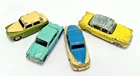 4 x VINTAGE 2-TONE CARS 1950s.