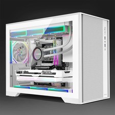 Wind Shadow M-ATX PC Gaming Case Panoramic Glass USB Type-C 360mm Water Cooling