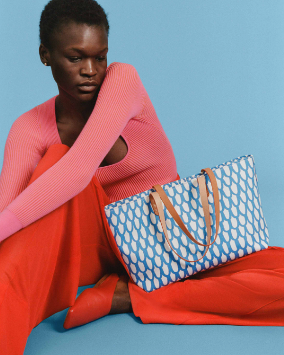 Mansur Gavriel xMarimekko Printed Tote Suomo MSRP$390 Limited