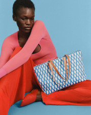 Mansur Gavriel xMarimekko Printed Tote Suomo MSRP$390 Limited Edition ITALY made