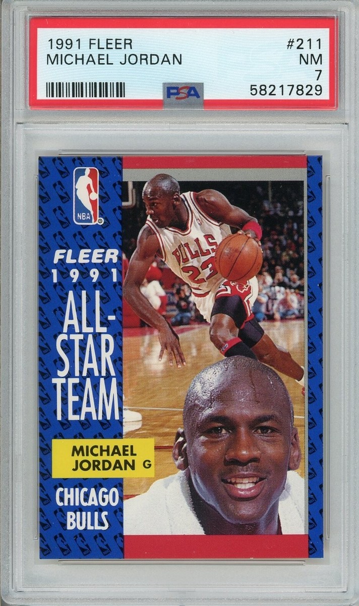 1991 Fleer #211 Michael Jordan PSA 7 | eBay