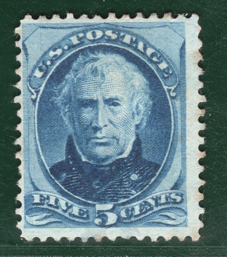 USA Classic Stamp Scott179 5c Blue (1875) ZACHARY TAYLOR Mint MNG Cat $225 YOG13 - Picture 4 of 6