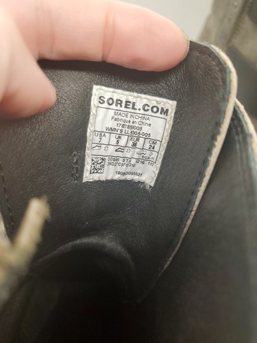 Sorel After Hours Waterproof Buckle Wedge Boots 7 - Picture 6 of 6