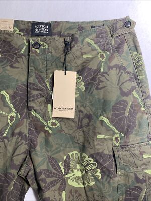Sugarhill Flower Camo Cargo Pants SCOTCH and SODA camouflage