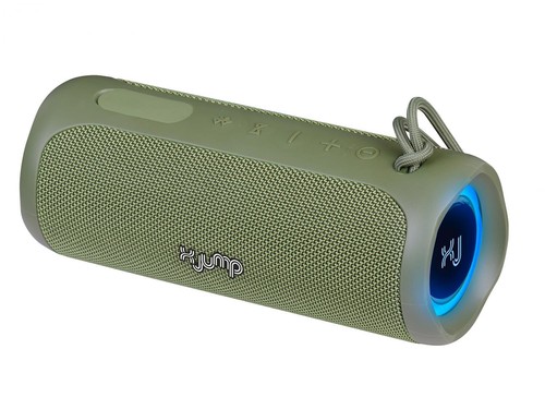 X JUMP Cassa Bluetooth Altoparlante 40 W USB IP67 Verde XJ100VERDE X JUMP - Foto 3 di 4
