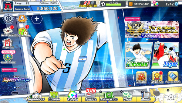 Captain Tsubasa Dream Team Premium Global semi-fresh+1242DB+Tickets+4522BB+MORE