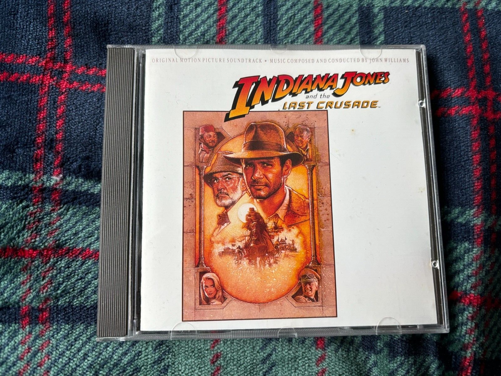 INDIANA JONES AND THE LAST CRUSADE  SOUNDTRACK CD