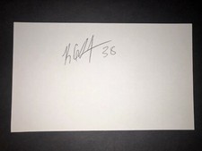 2016 NATIONALS: Koda Glover, SIGNED 3x5 Card
